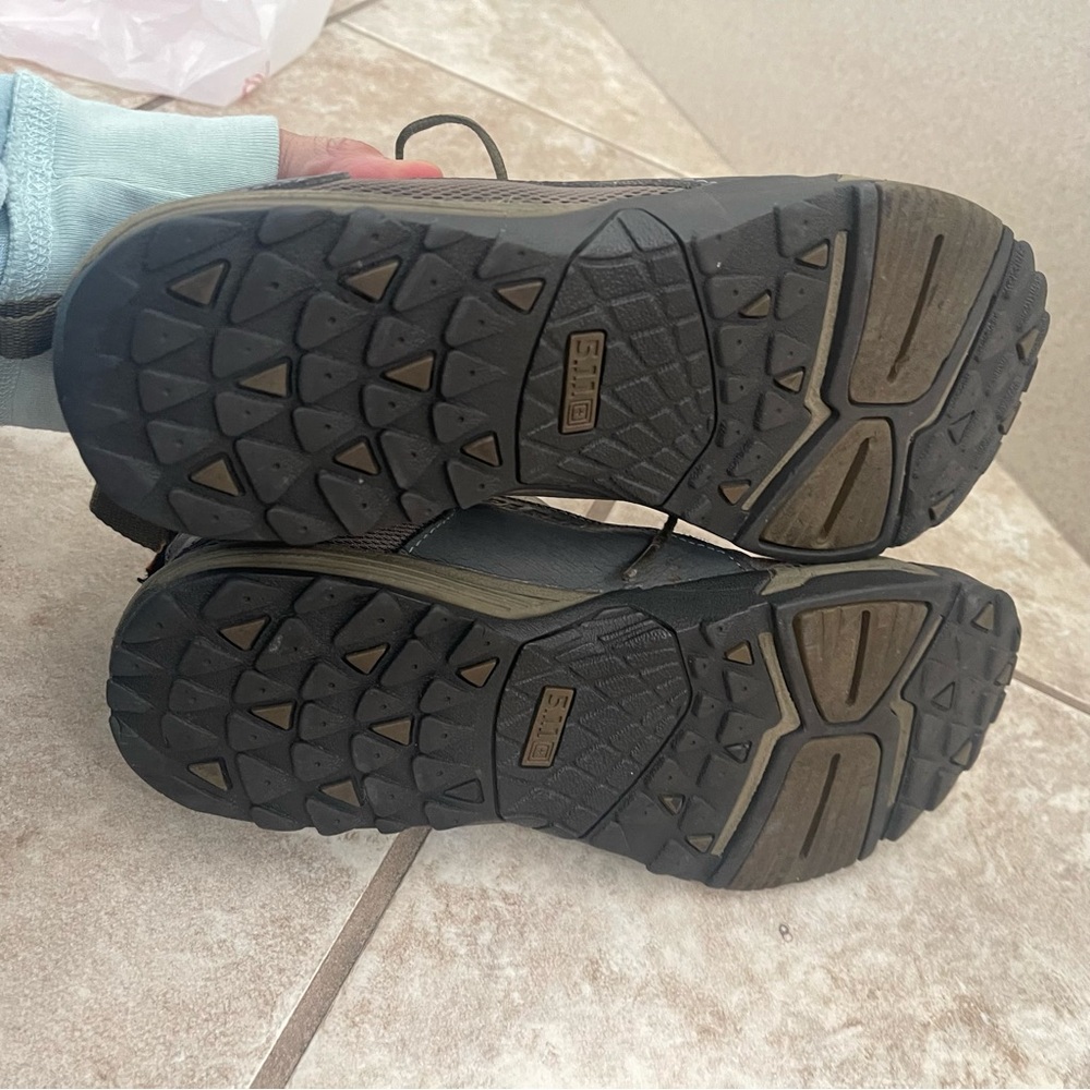 5.11 Tactical Recon Trainer Rope ABR Mens Shoes Size 7.5 Sage 141101 Pre Owned‎ - Picture 2 of 10